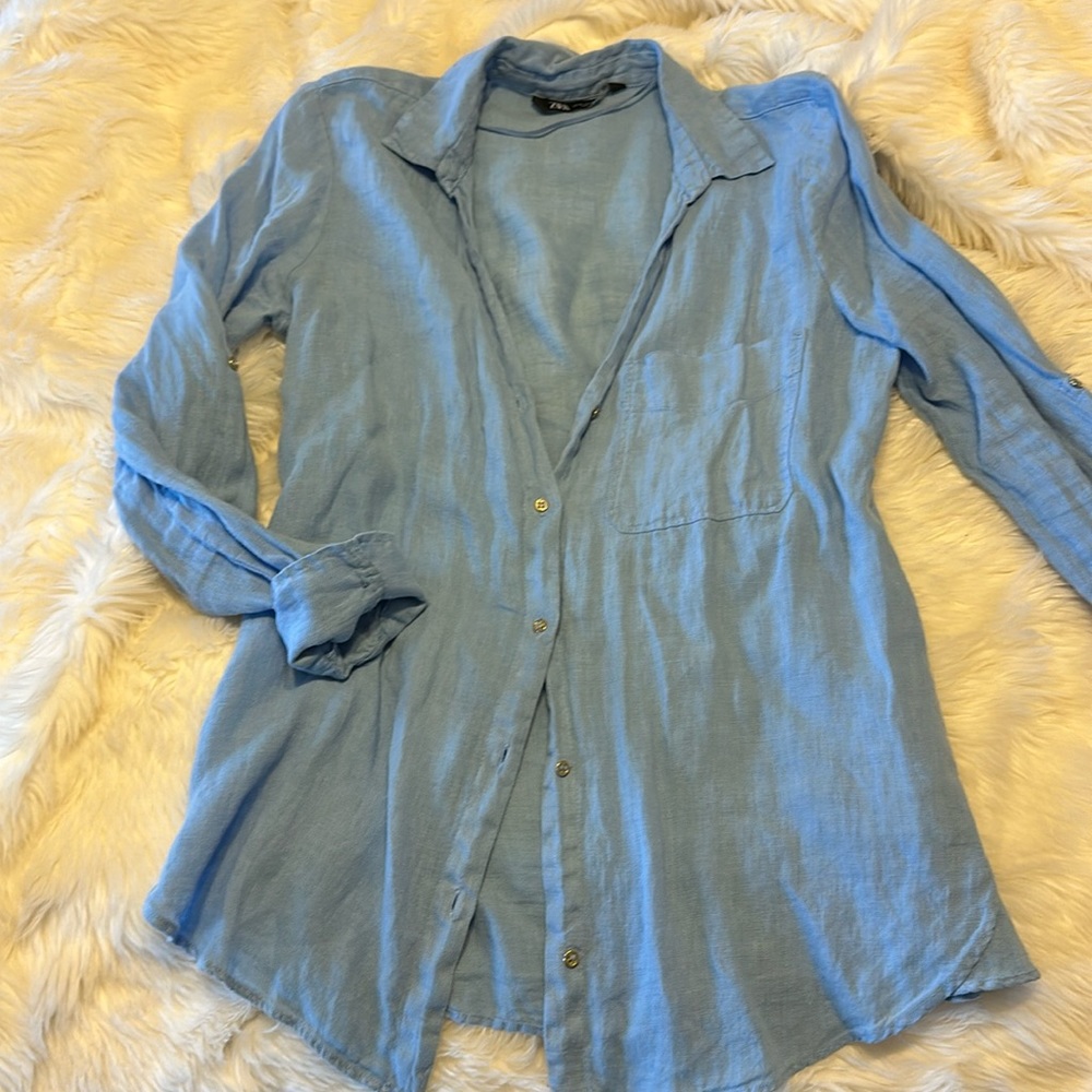Zara button up shirt